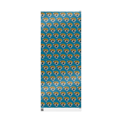 Jacksonville Jaguars NFL Football Birthday Graduation Gift Wrapping Paper Holiday