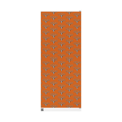 Texas Longhorns NCAA College Graduation Alumni Birthday Gift Wrapping Paper Holiday