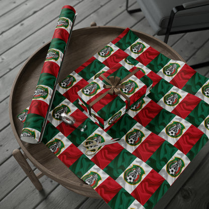 Mexiko Nationalmannschaft Futbol Flagge Geburtstagsgeschenk Geschenkpapier Fußball Fußball Urlaub