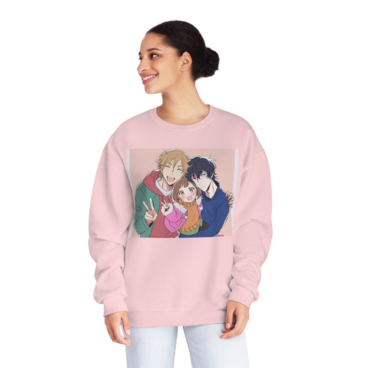 Buddy Daddies Anime Cartoon Unisex NuBlend® Crewneck Sweatshirt