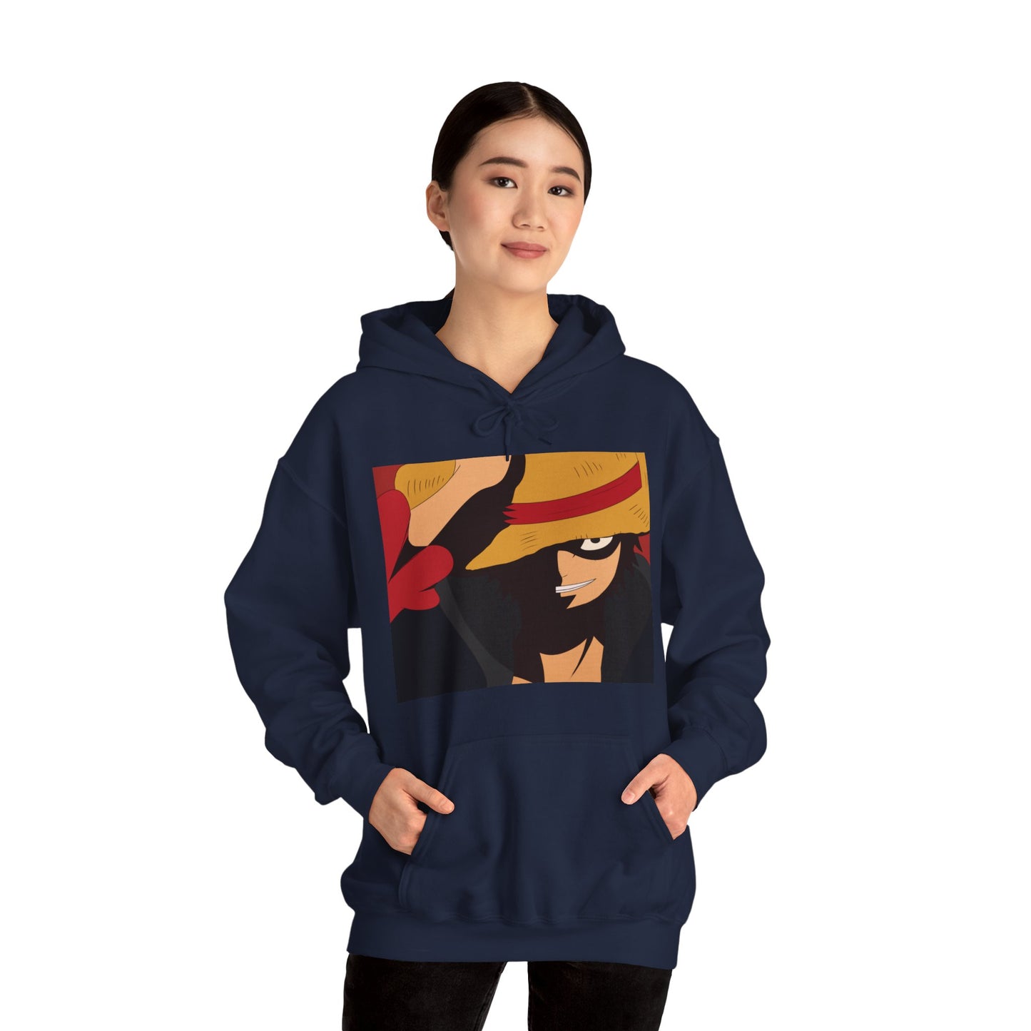 One Piece Monkey D. Ruffy Unisex Heavy Blend Kapuzenpullover