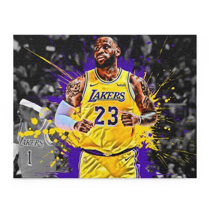 LeBron James 252 or 500 Piece Puzzle Basketball Lakers NBA