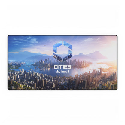 Cities Skylines 2 High Definition Online PC PS Large Video Game Desk Mat Mousepad