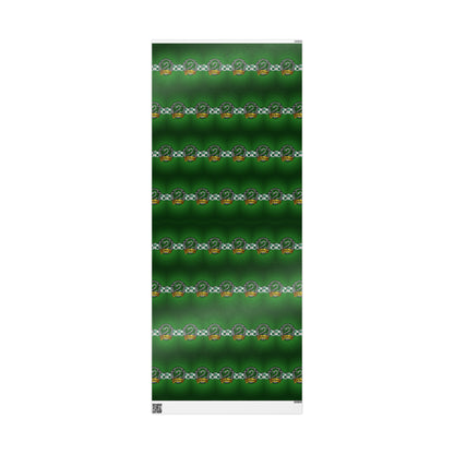 Slytherin Hogwarts Houses Potter holiday present Birthday Gift Wrapping Papers