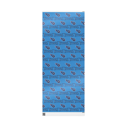 Tennessee Titans NFL Football Birthday Graduation Gift Wrapping Paper Holiday