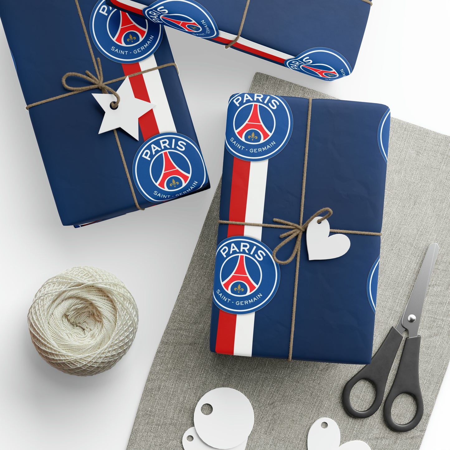 Paris Saint-Germain Premier League Geschenkpapier für Feiertage