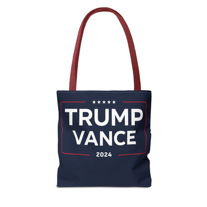 Trump Vance 24 MAGA Rally Durable Heavy Duty Tote Bag