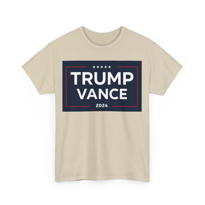 Trump Vance 24 MAGA Unisex Heavy Cotton Tee