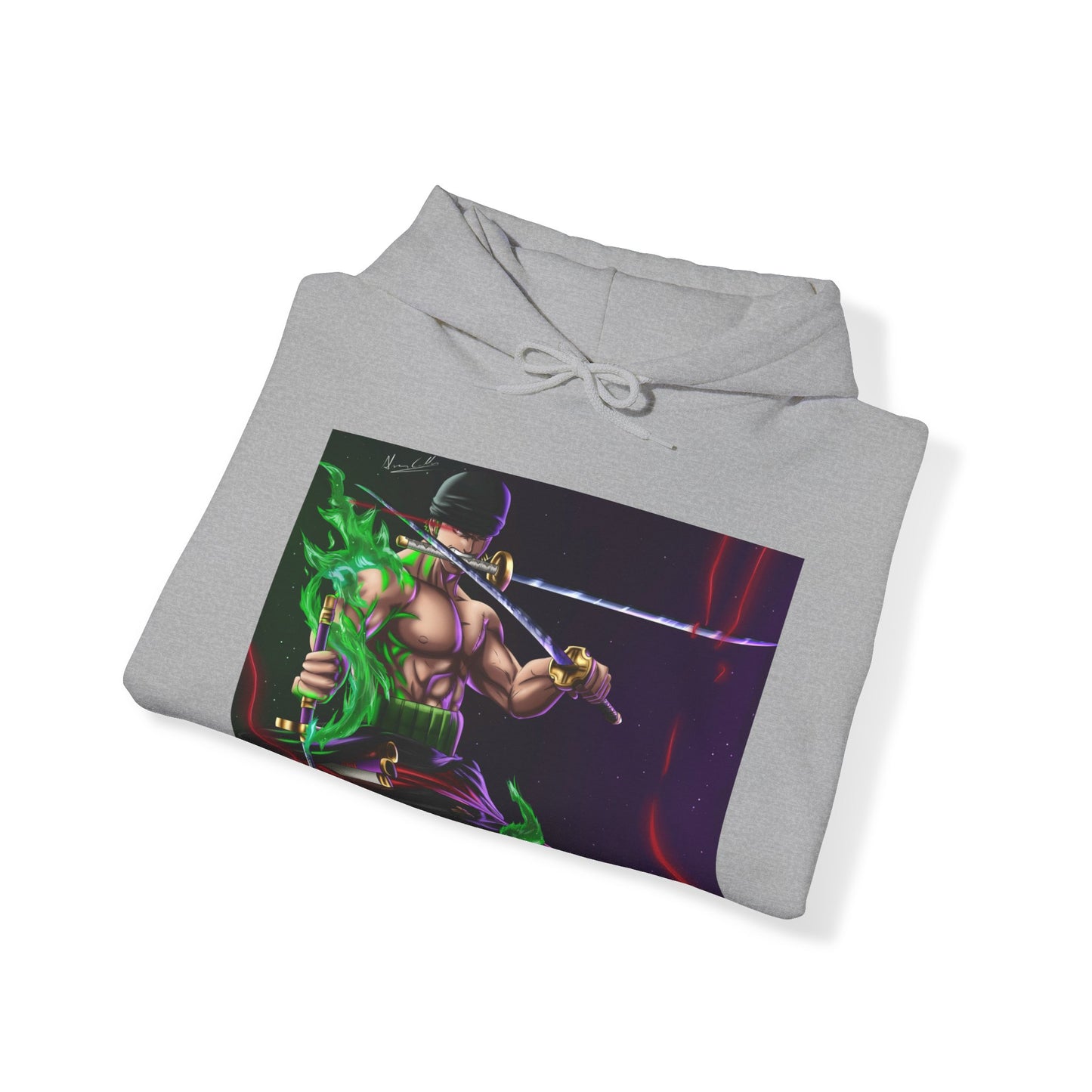 Roronoa Zoro One Piece Anime Cartoon Unisex Heavy Blend Kapuzenpullover