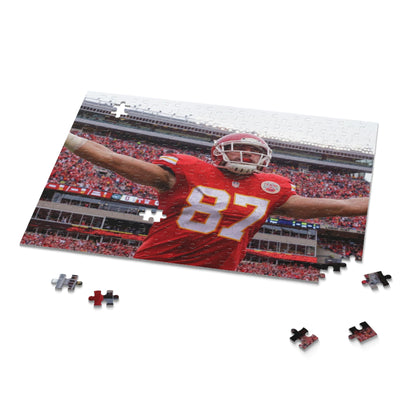 Travis Kelce Kansas City Chiefs Puzzle - 252 Piece NFL Football Game