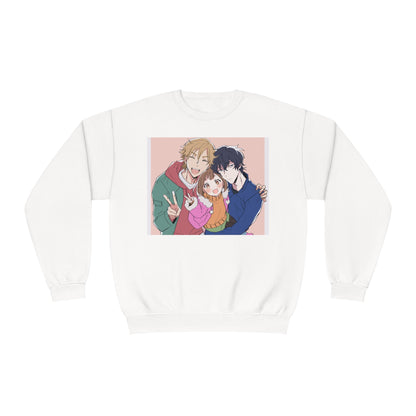 Buddy Daddies Anime Cartoon Unisex NuBlend® Crewneck Sweatshirt