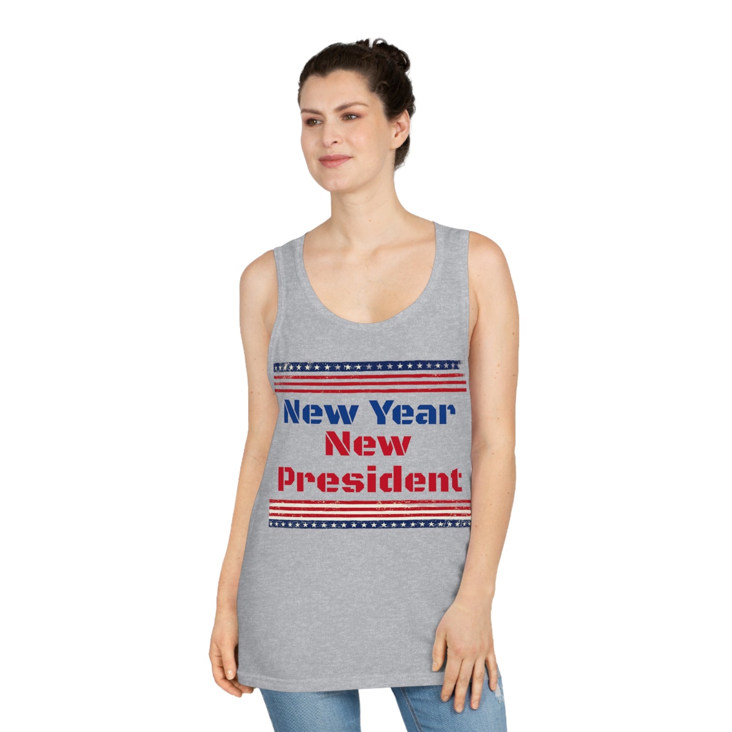 New Year, New President MAGA Unisex Softstyle™ Tank Top