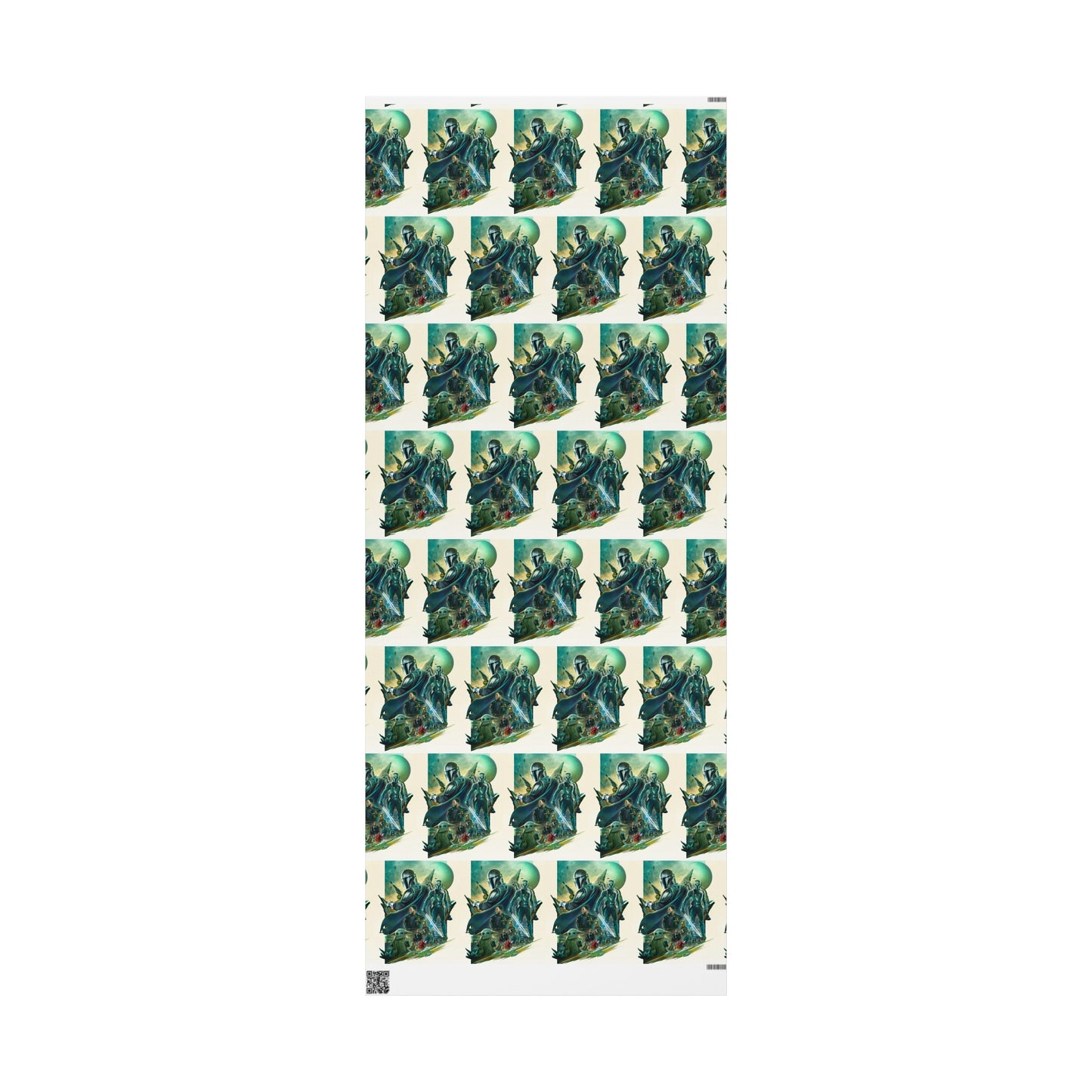 Mandalorian All characters Baby Yoda holiday present Birthday Gift Wrapping Papers