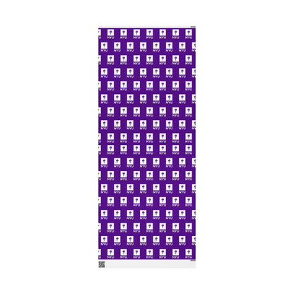 NYU New York University NCAA College Graduation Alumni Birthday Gift Wrapping Paper Holiday