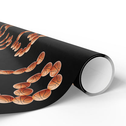 67 Funny Basketballs Meme Wrapping Papers - Christmas Santa Cartoon Funny Meme, Gift Wrap, Theme, Holiday Gift Present