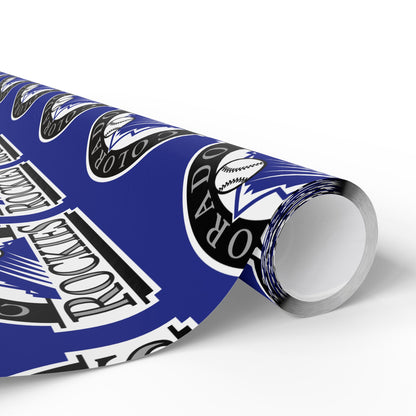 Colorado Rockies Baseball MLB Birthday Graduation Holiday Gift Wrapping Paper