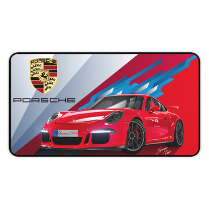 Red Porsche High Definition Super Car Office Home Decor Desk Mat Mousepad