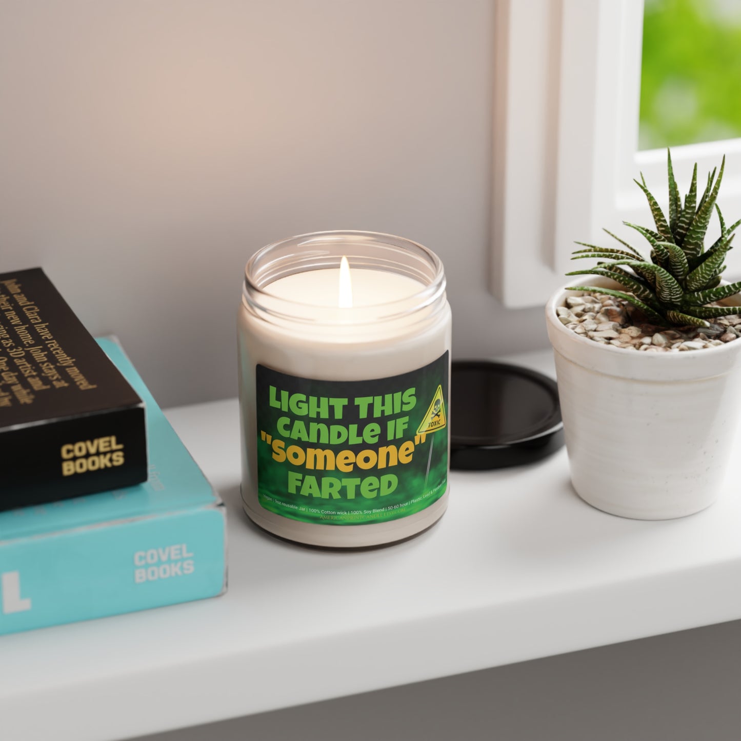 Light this Candle if someone farted Scented Soy Candle 9oz gag gift