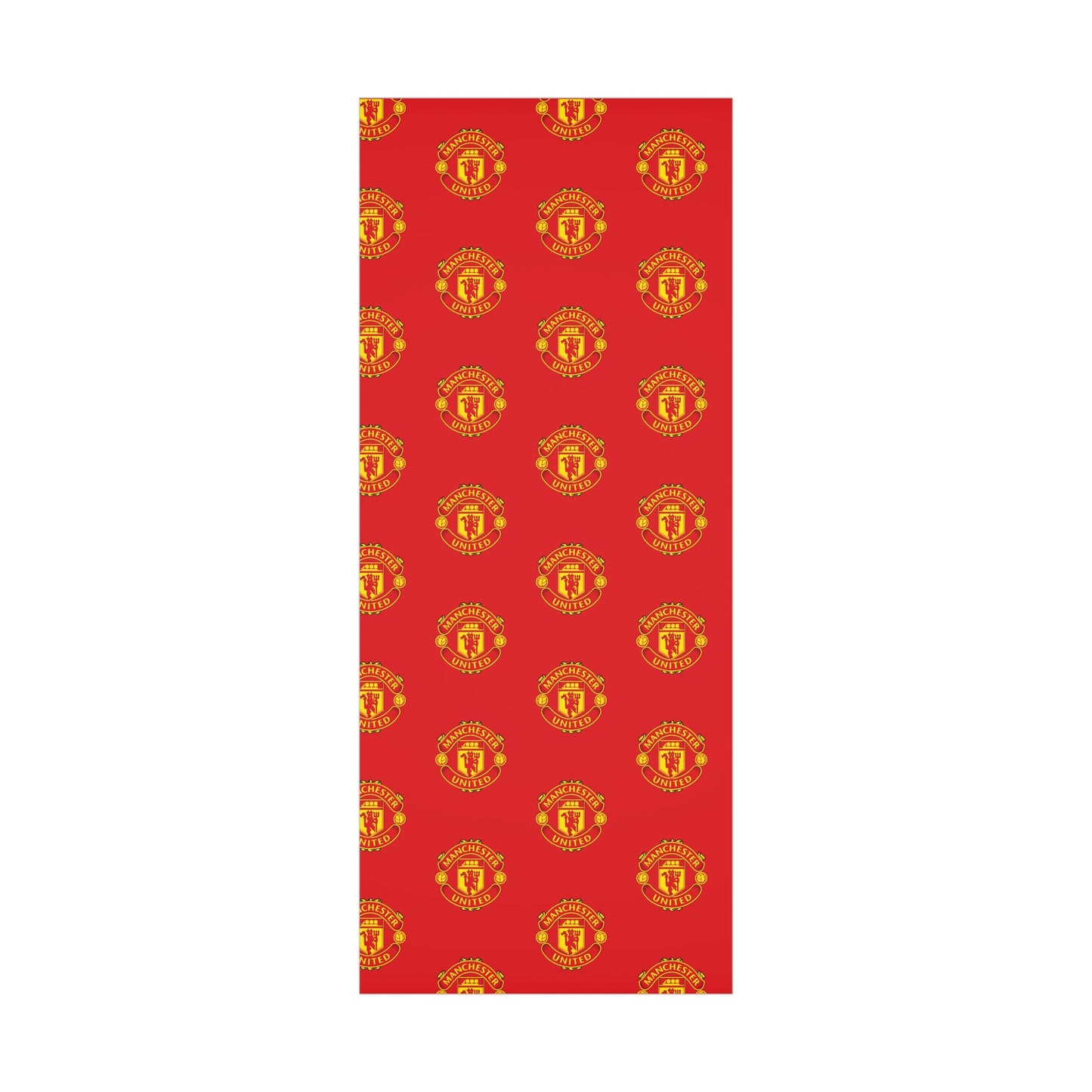 Manchester United Birthday Gift Wrapping Paper football soccer Holiday