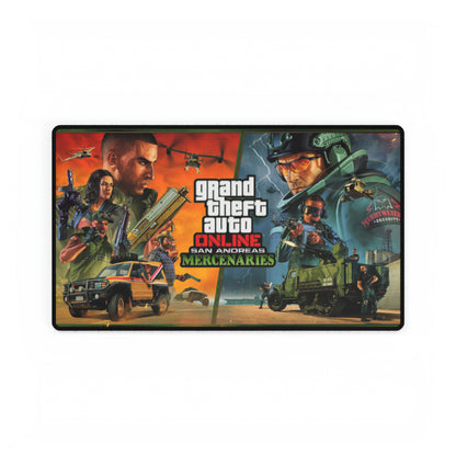 GTA 5 Online San Andreas High Definition PC PS Video Game Desk Mat