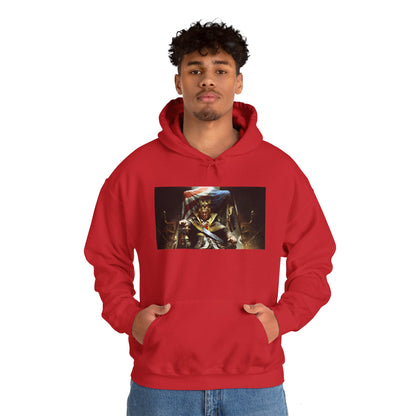 Trump the King Unisex Heavy Blend™ Hooded Sweatshirt