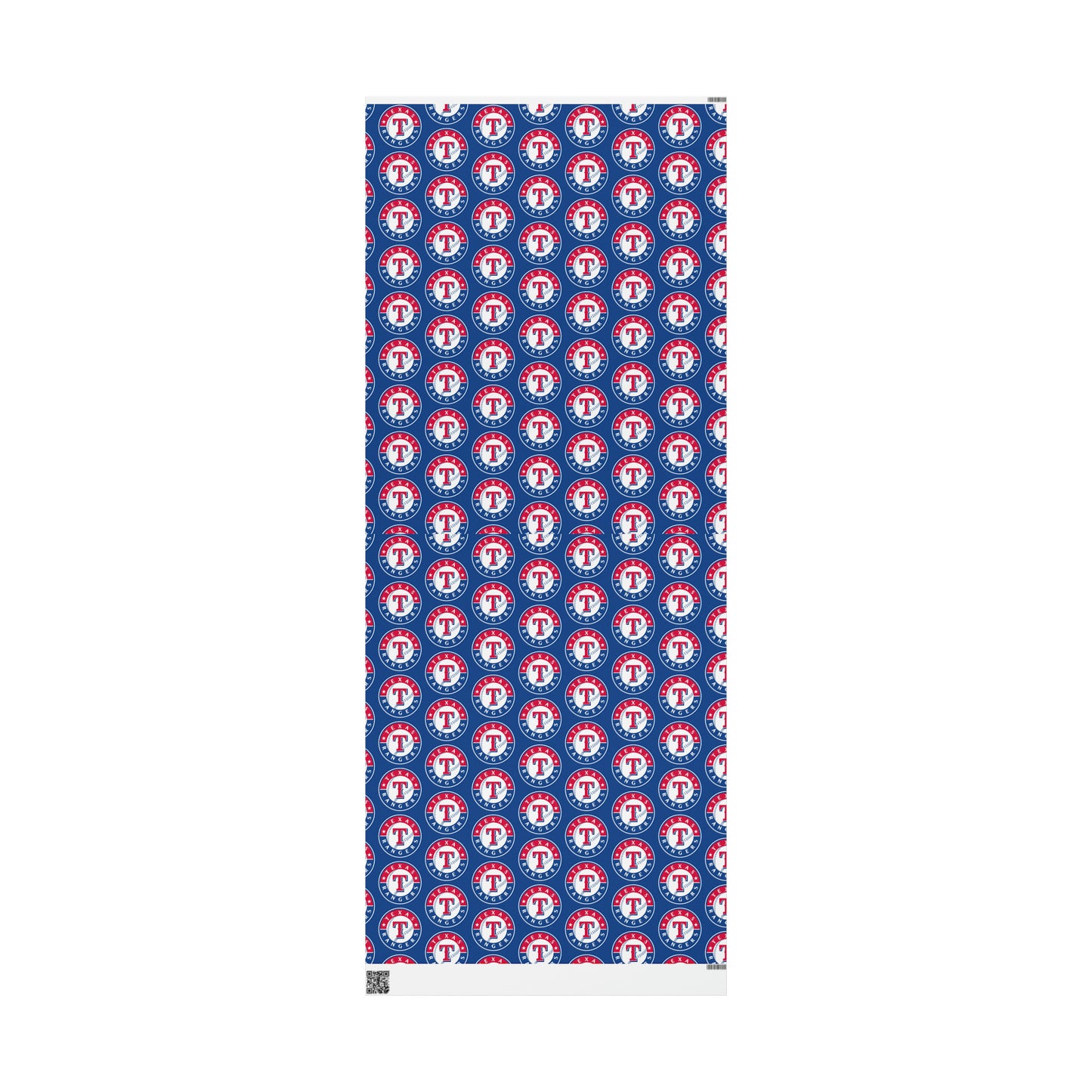 Texas Rangers Baseball MLB Birthday Gift Wrapping Paper Holiday