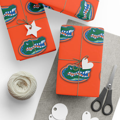 Florida Gators NCAA College Graduation Alumni Birthday Gift Wrapping Paper Holiday