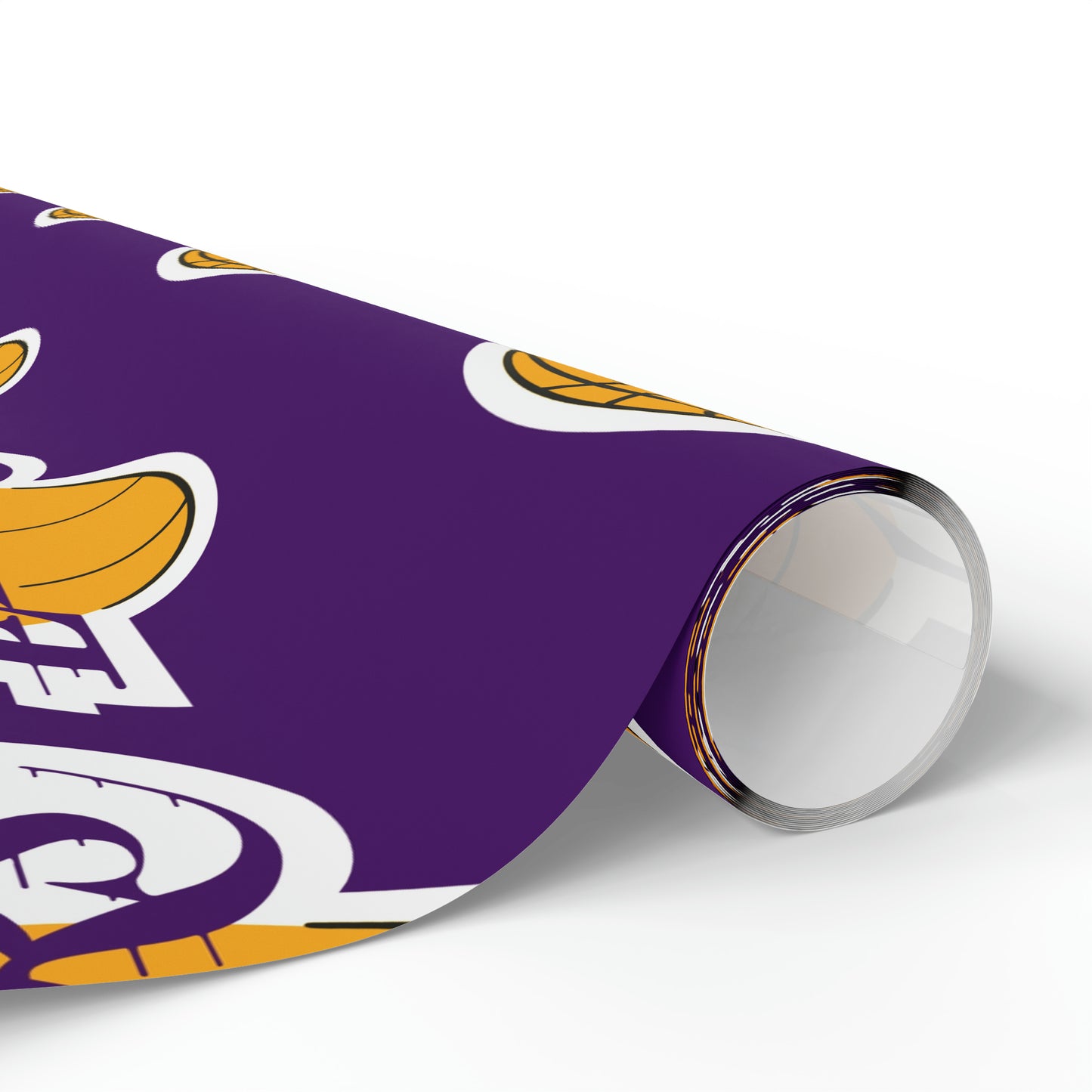 Los Angeles Lakers Logo Birthday Gift Wrapping Paper Basketball Holiday