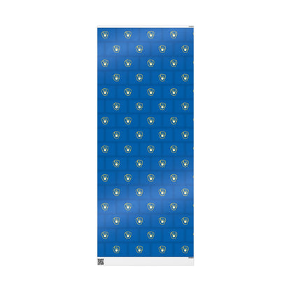 Milwaukee Brewers Baseball MLB Birthday Graduation Holiday Gift Wrapping Paper