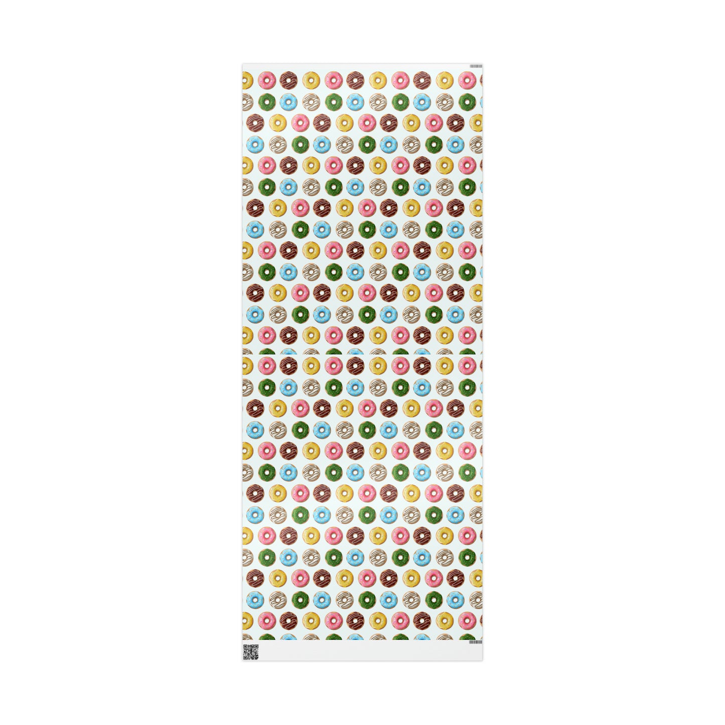 Donut Variety High Definition Happy Birthday Gift Present Holiday Wrapping Paper