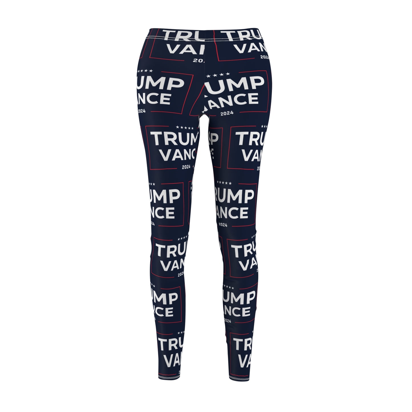 Trump Vance 2024 MAGA Blue Women's Casual Leggings MAGAGA Store