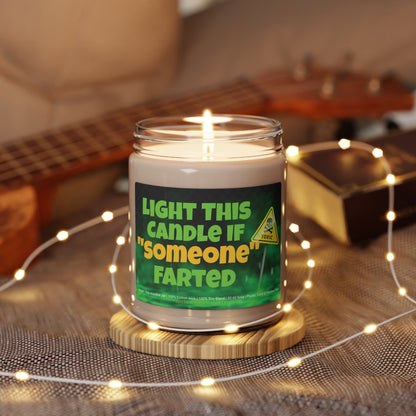 Light this Candle if someone farted Scented Soy Candle 9oz gag gift