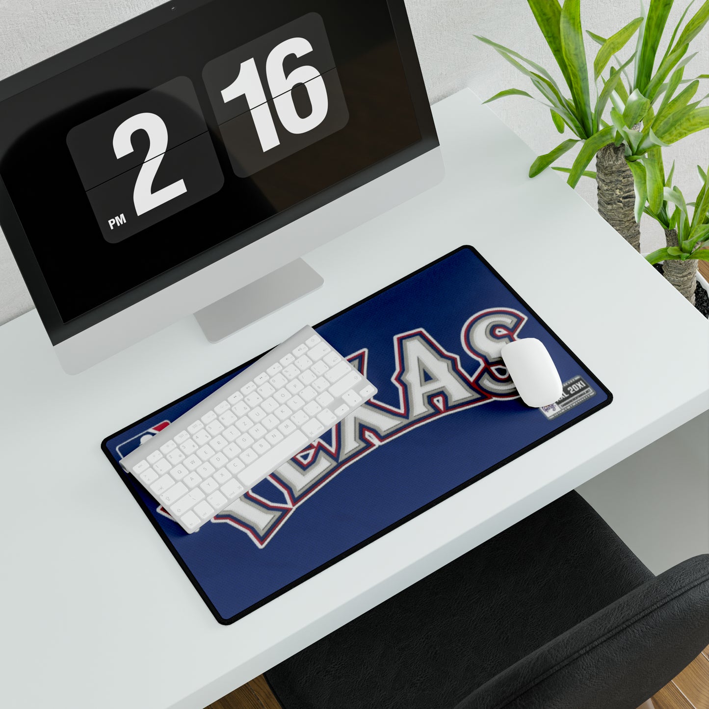 Texas Rangers Jersey look MLB Baseball High Definition Desk Mat Mousepad