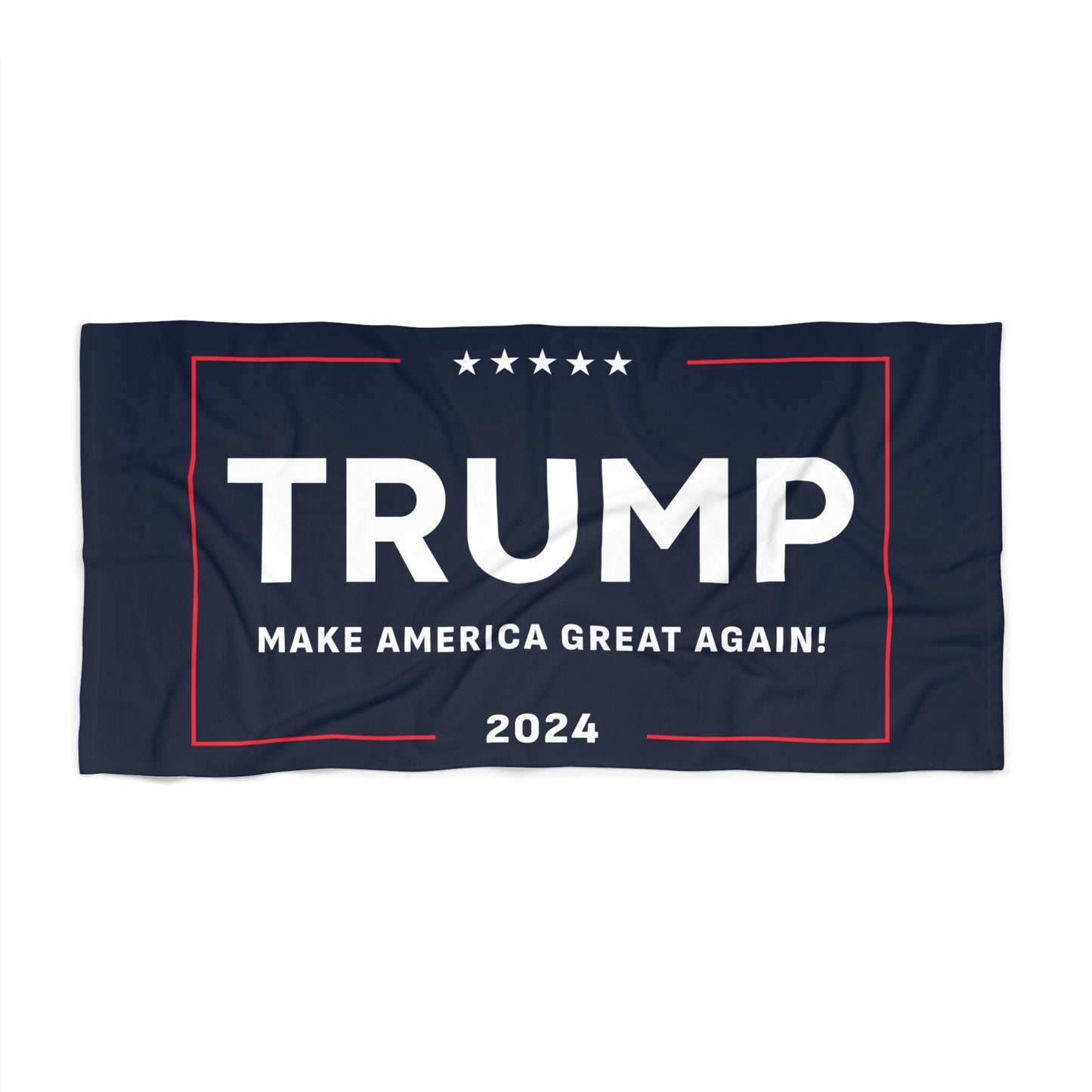 Trump Make America Great Again MAGA High Def Print Jumbo soft Beach Towel