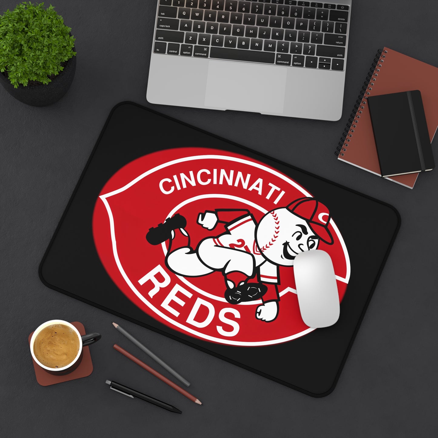 Cincinnati Reds Baseball MLB High Definition Mouse Pad Office Non Slip Desk Mat