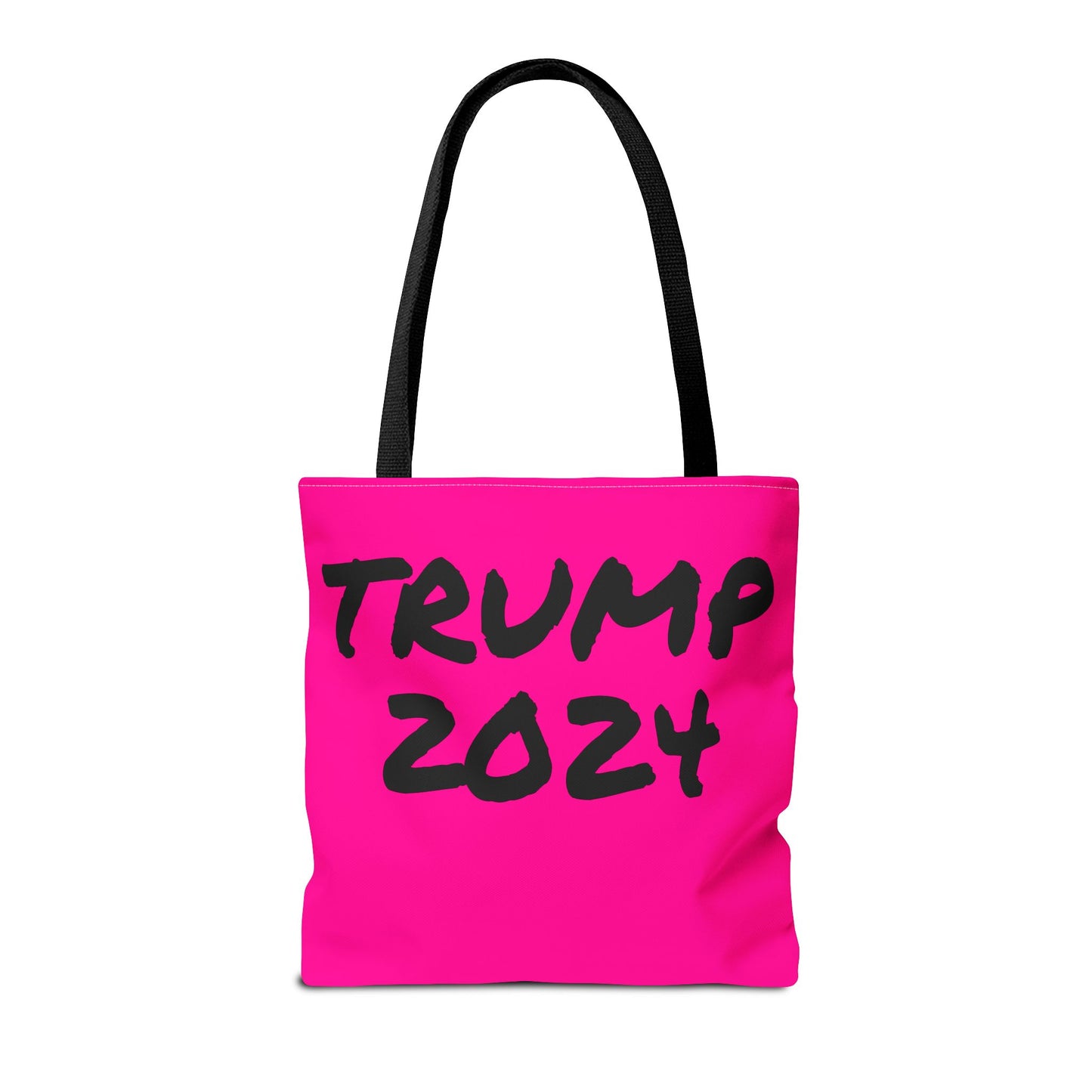 Hot Pink Trump 2024 Rally Durable Heavy Duty Tote Bag