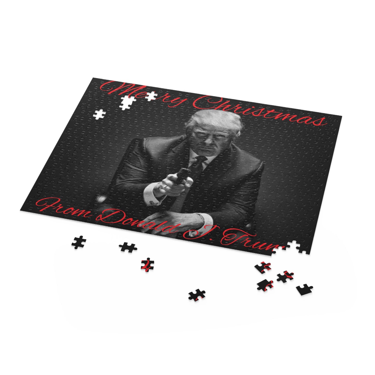 Frohe Weihnachten von Donald J. Trump Puzzle