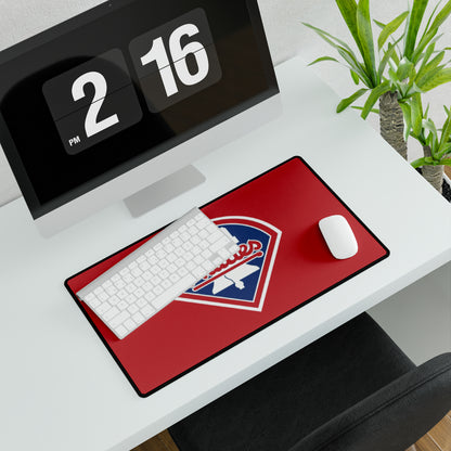 Philadelphia Phillies Logo MLB Baseball High Definition Print Desk Mat Mousepad