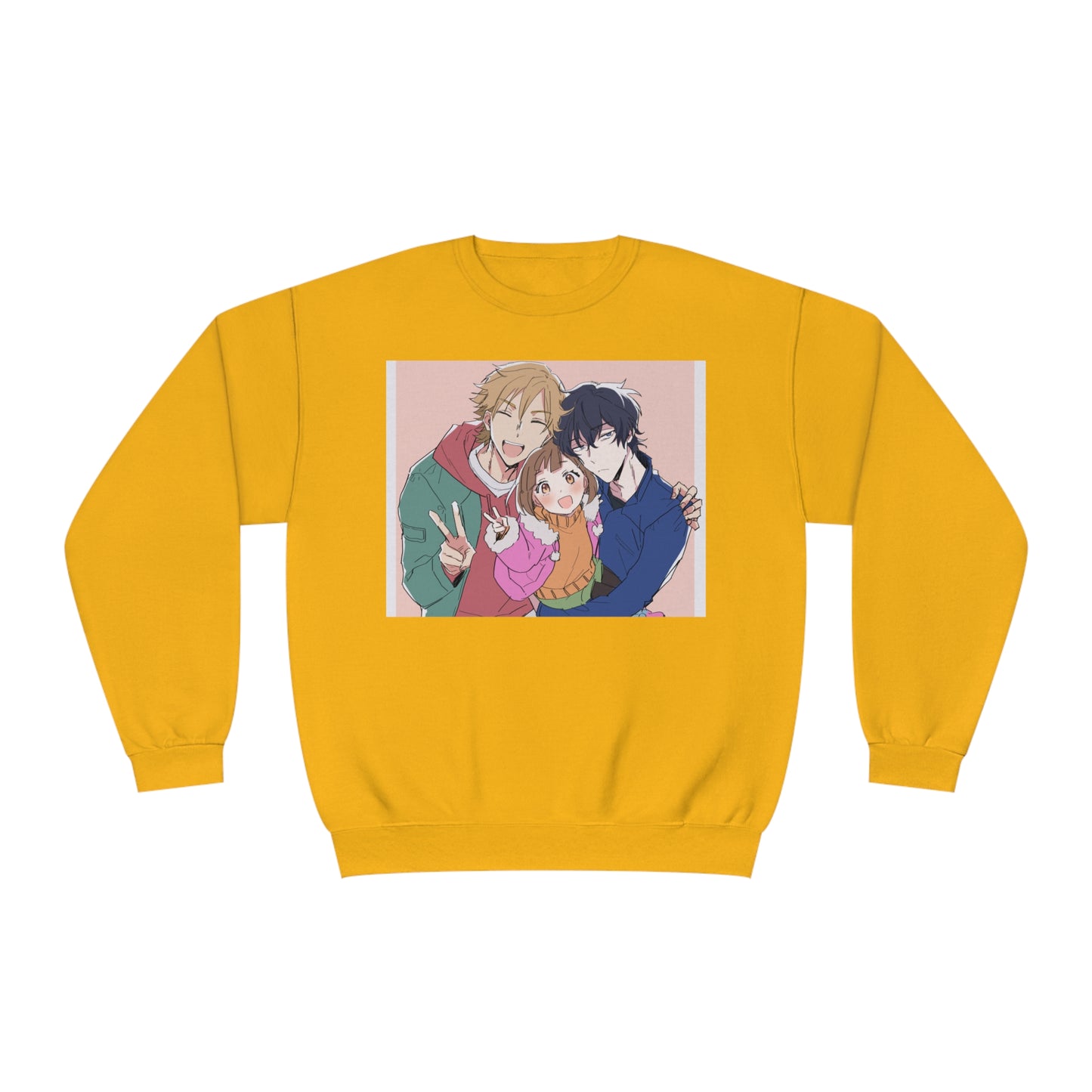 Buddy Daddies Anime Cartoon Unisex NuBlend® Crewneck Sweatshirt