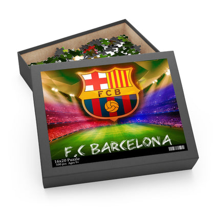 Dickes FC Barcelona-Puzzle (252 oder 500 Teile), hochwertiges Spiel