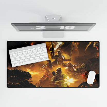 Helldivers 2 High Definition Online PC PS Large Video Game Desk Mat Mousepad pokemon