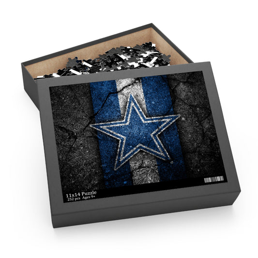 Dallas Cowboys Star Betonpuzzle 252 Teile
