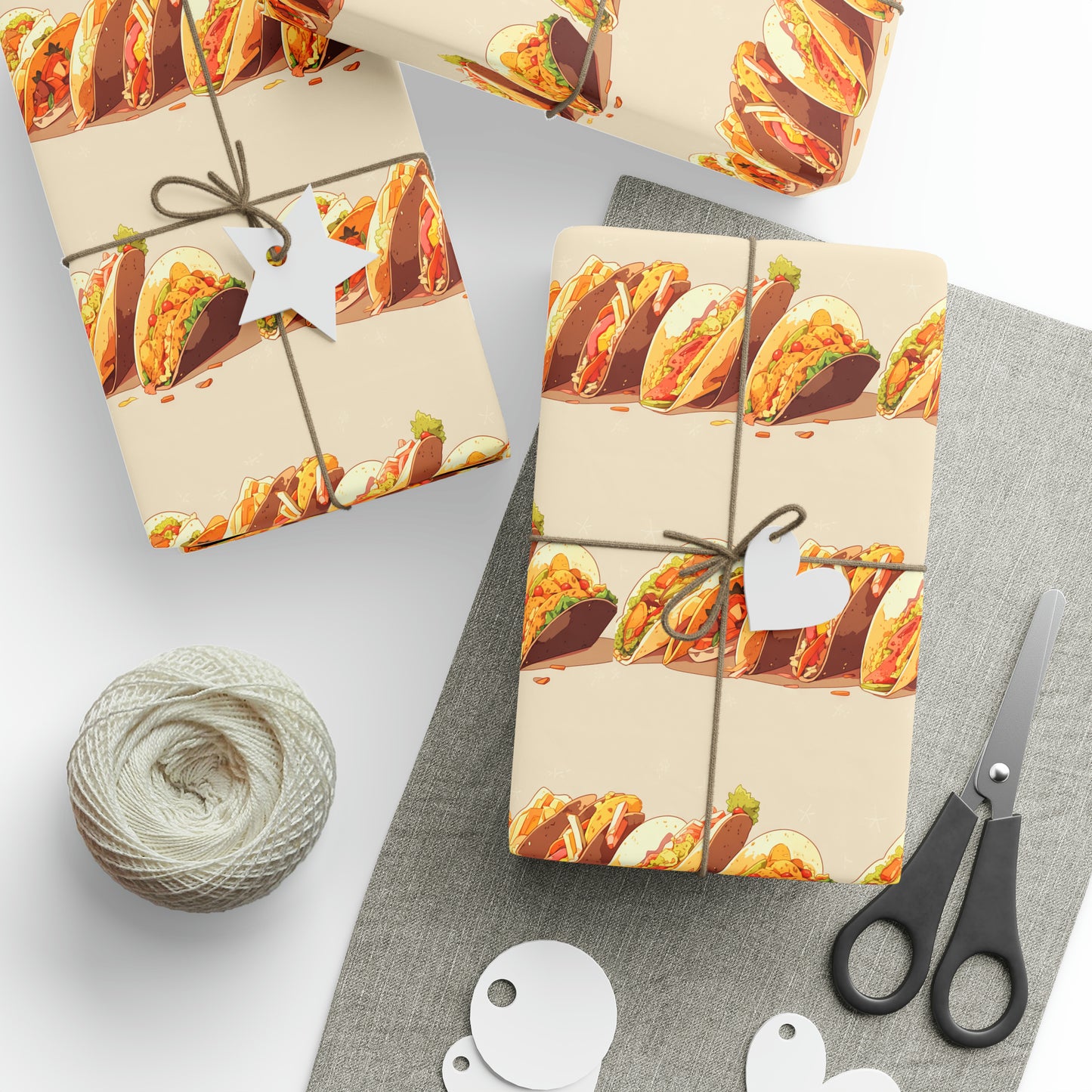 Street Tacos High Definition Happy Birthday Gift Present Holiday Wrapping Paper Mexican