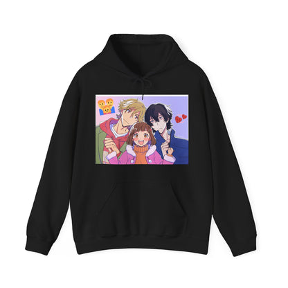 Buddy Daddies Anime Cartoon Unisex Heavy Blend Kapuzenpullover