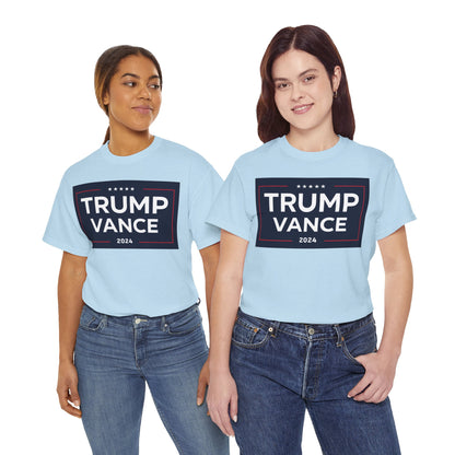 Trump Vance 24 MAGA Unisex Heavy Cotton Tee