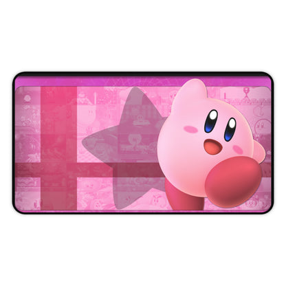 Kirby Pink High Definition Game Office Home PC Desk Mat Mousepad