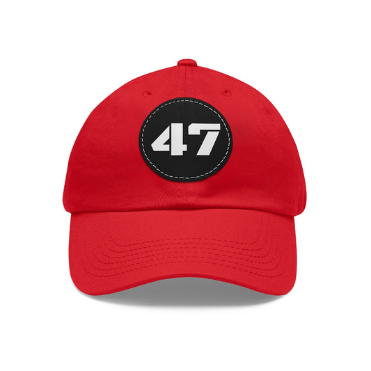 47 Leather Patch Hat