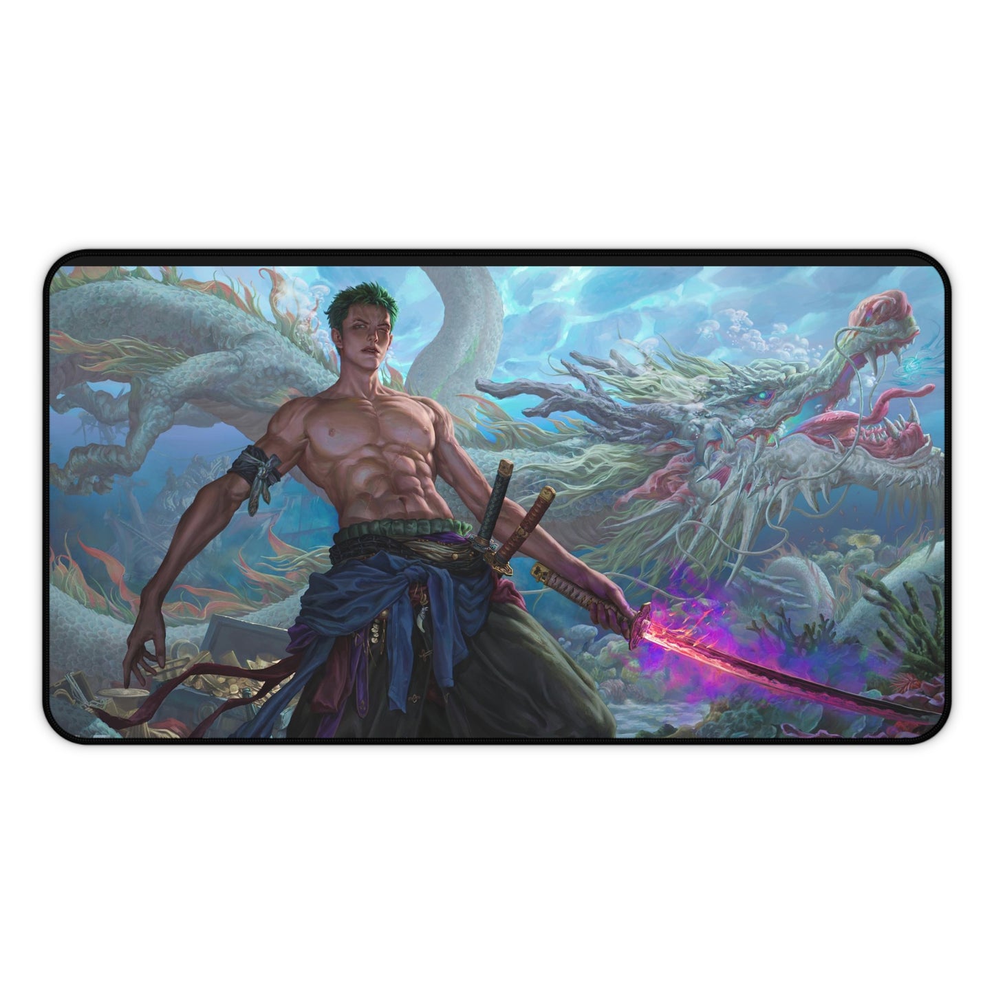 Roronoa Zoro One Anime Piece Cartoon High Definition PC Desk Mat