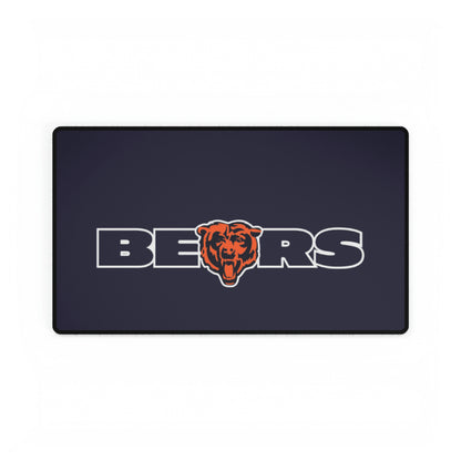 Chicago Bears Mascot Blue NFL Football High Definition Desk Mat Mousepad