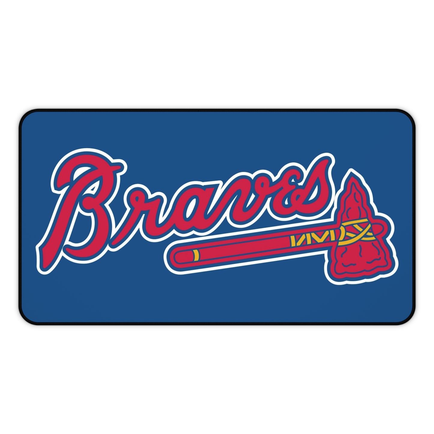 Atlanta Braves Baseball MLB High Definition Mouse Pad Office Non Slip Desk Mat